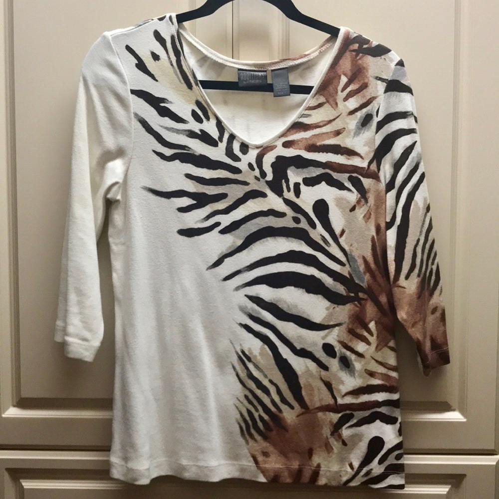 Chico’s Animal Print Tee